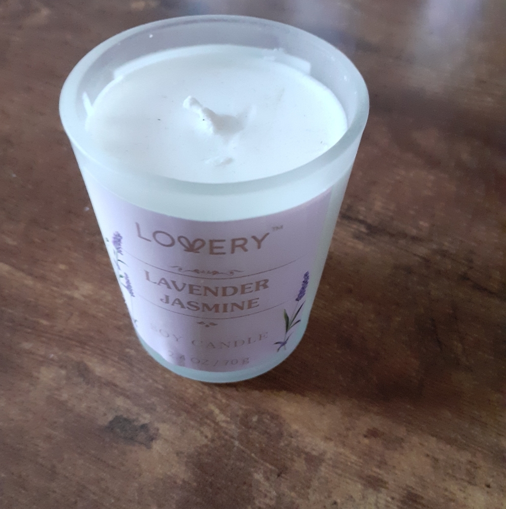 Lovery lavender Jasmine candle